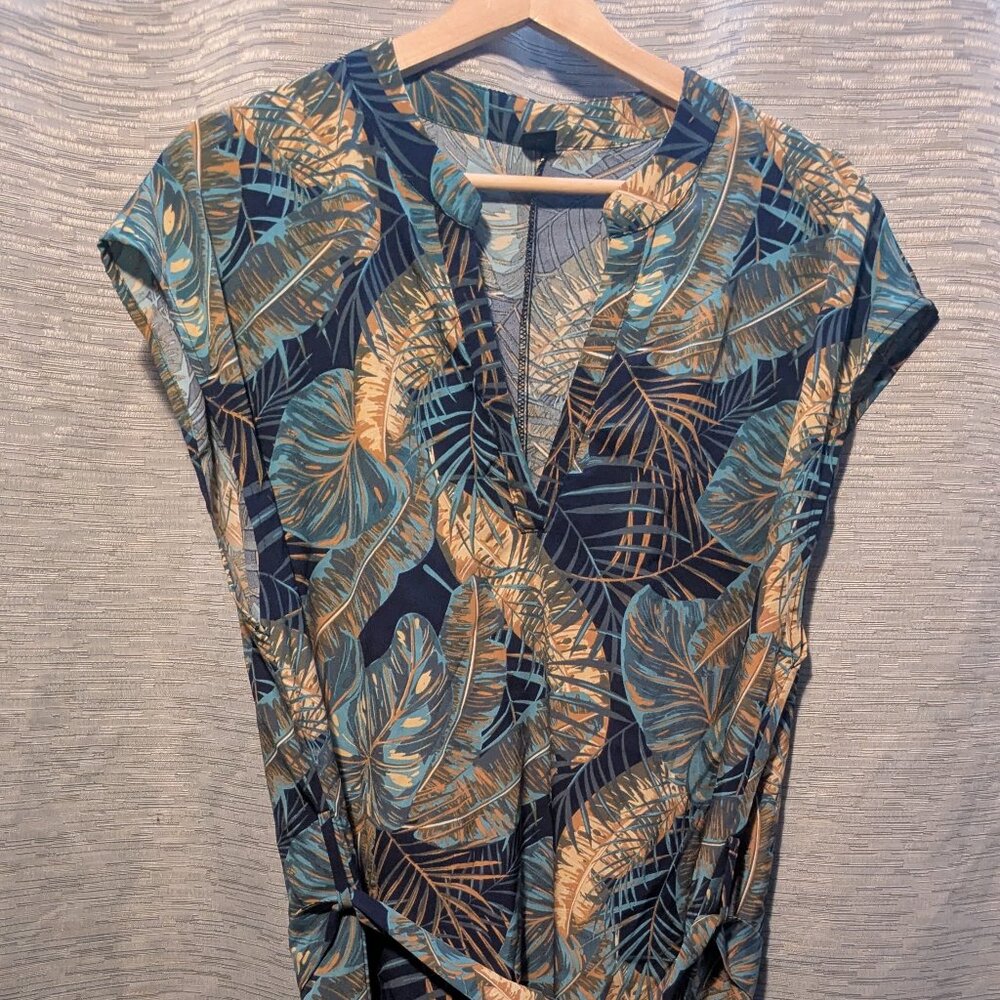 Tropical tunic dress